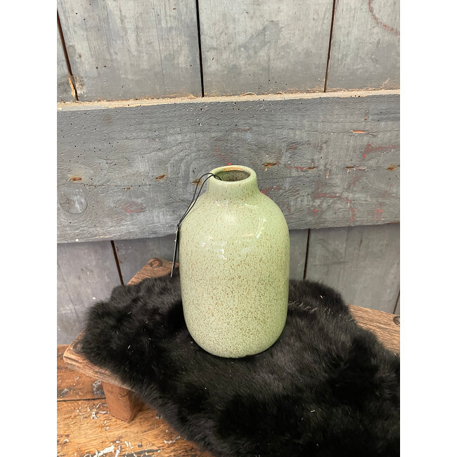 # Afgeprijsde artikelen verzending eigen risico # Bottle Basic Green Glazed S D.12 H.19