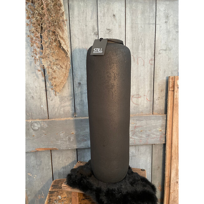 Still # 31904 - Hoge zwarte vaas "60 BS" - 59 cm - Black Series -verzending op eigen risico