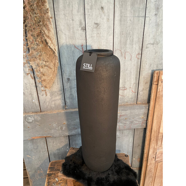 Still # 31904 - Hoge zwarte vaas "60 BS" - 59 cm - Black Series -verzending op eigen risico