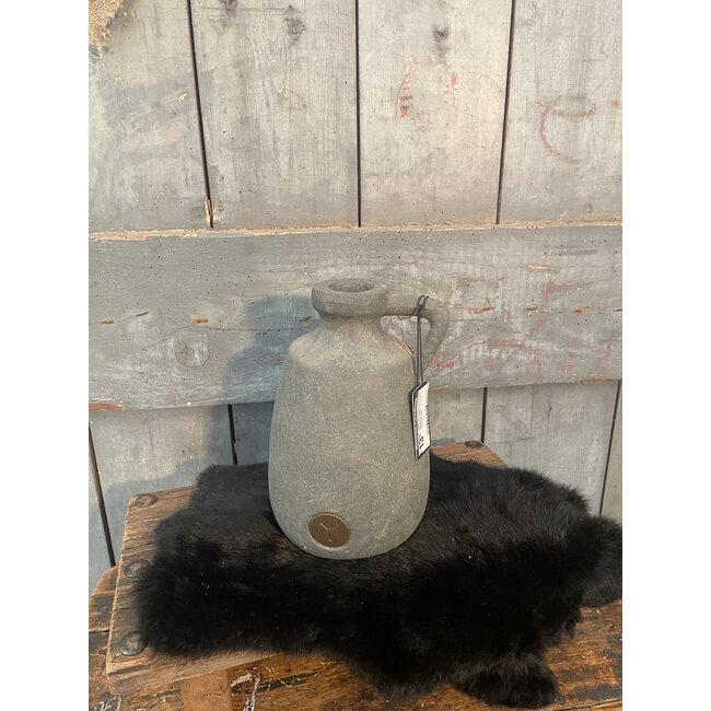 wordt niet verzonden - bOTTLE CLASSIC WITH HANDLE Majestic vintage s - 14 x 20 cm