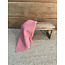 Katoenen wafeldoekje oud roze 40×40