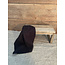 # Katoenen wafeldoekje 40×40 zwart