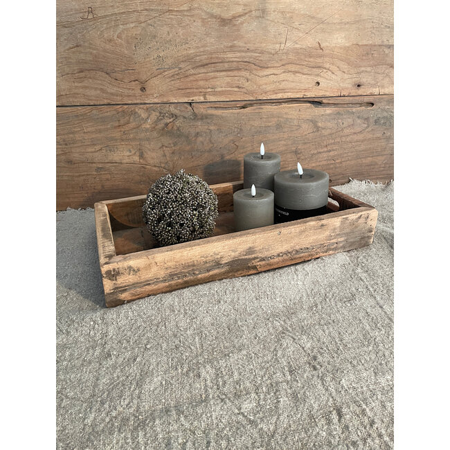 # Houten dienblad - 45 x 25 x 7 cm