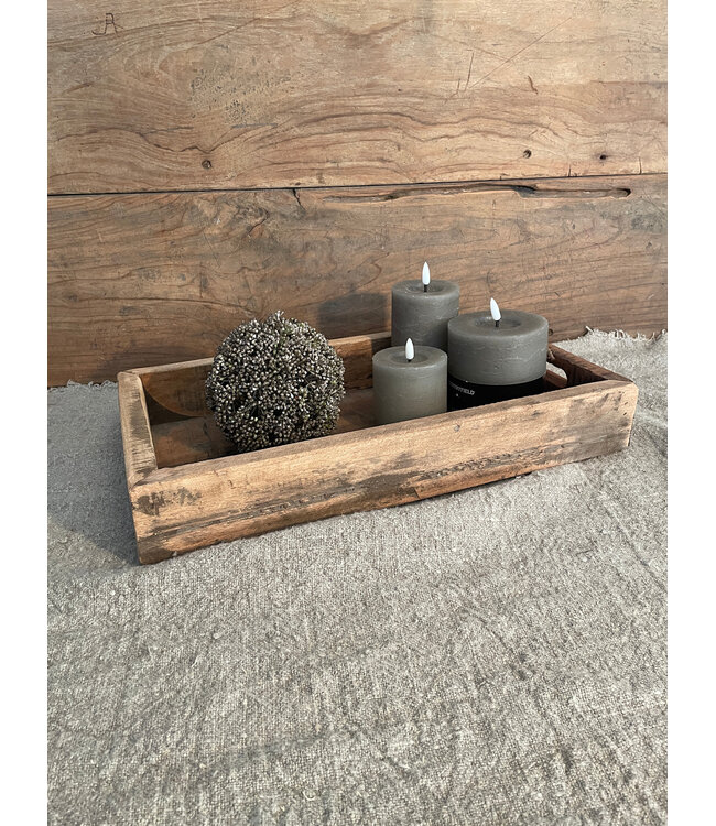 Houten dienblad - 45 x 25 x 7 cm