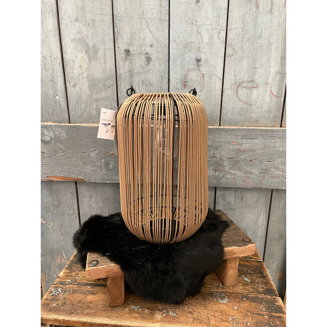 Countryfield # Hanglamp solar LED Giona M naturel L11B20H32CM