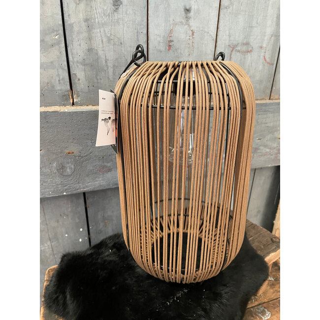 Countryfield # Hanglamp solar LED Giona M naturel L11B20H32CM