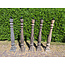 # Mix - Houten lampvoet - 130 cm hoog (140 incl fitting) - per stuk - worden niet verzonden