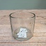 # Cylinder - bubbelglas - 7 x 7 cm