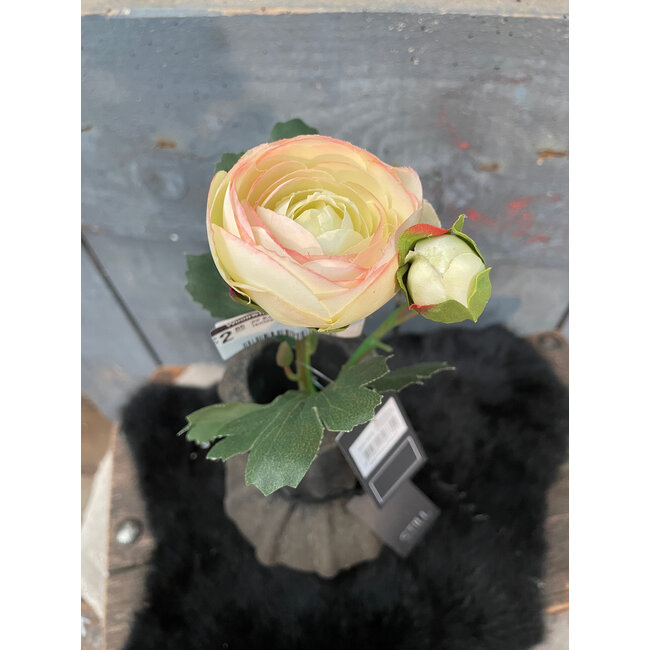 Countryfield ## Kunstbloem Ranonkel Isolde groen-L8B8H34CM