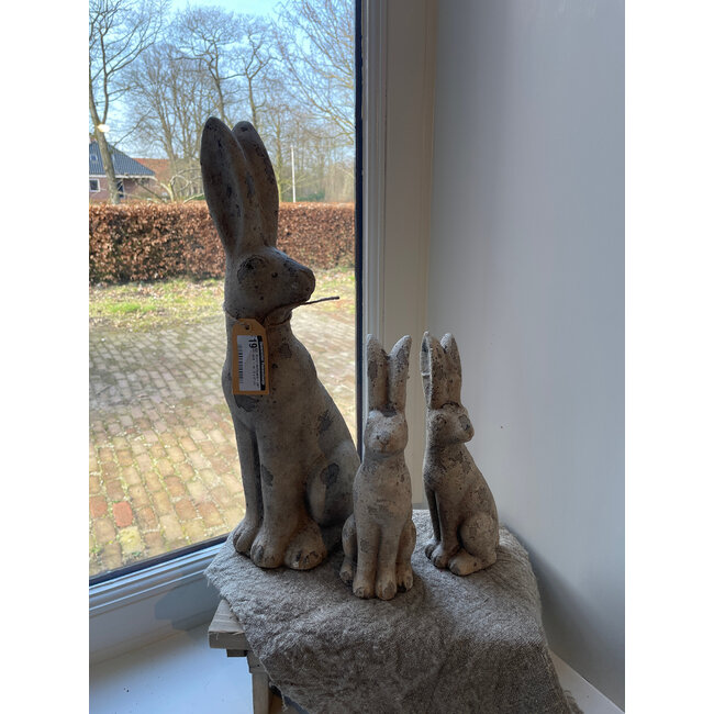 Countryfield # Konijn aardewerk- per stuk - ca. 15 x 41 cm