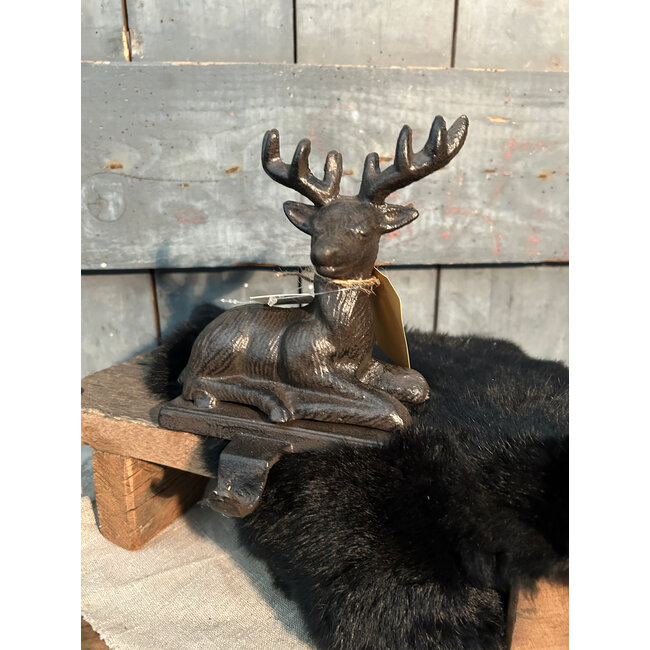 Kasthanger Hert Bert Iron - gietijzer -