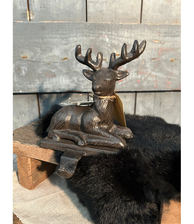 ## Kasthanger Hert Bert Iron - gietijzer -