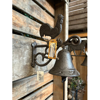 # Deurbel Haan Iron - gietijzer - ca. 22 x 27 cm