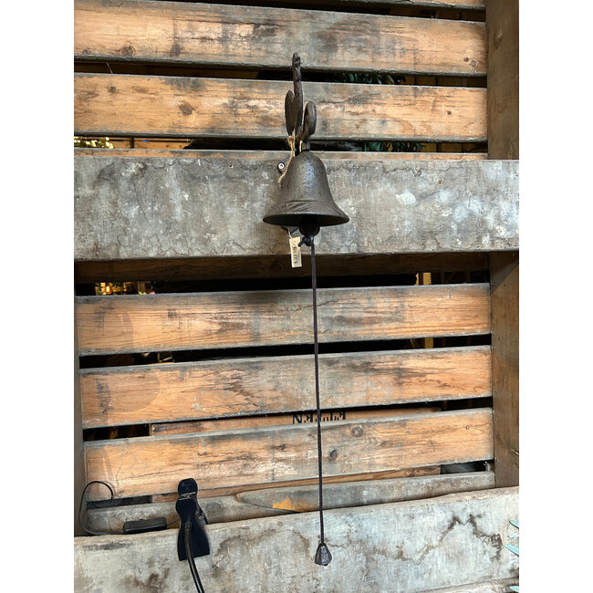 Deurbel Haan Iron - gietijzer - ca. 22 x 27 cm