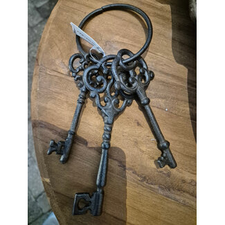 # Decoratie bos sleutels Iron - gietijzer