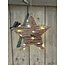 Countryfield # Kerstster LED Snow S sneeuwbruin-L8B30H30CM