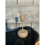 Countryfield # Kandelaar Evie S messing-L8B8H15,5CM