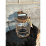 Countryfield ## wordt niet verzonden - Lantaarn LED E12 ro Jaan roest-L12,5B12,5H22CM 807367