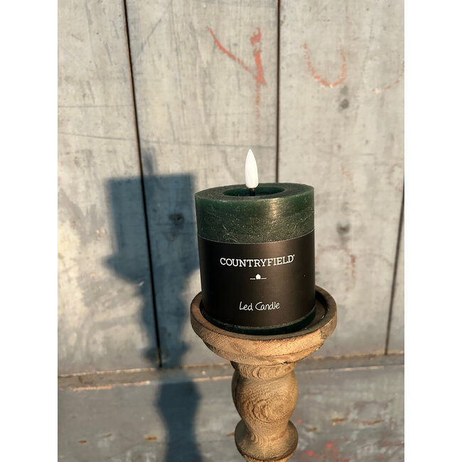 Countryfield # Stmpkrs Ø7,5CM LED Lyon S d.groen-L7,5B7,5H8CM