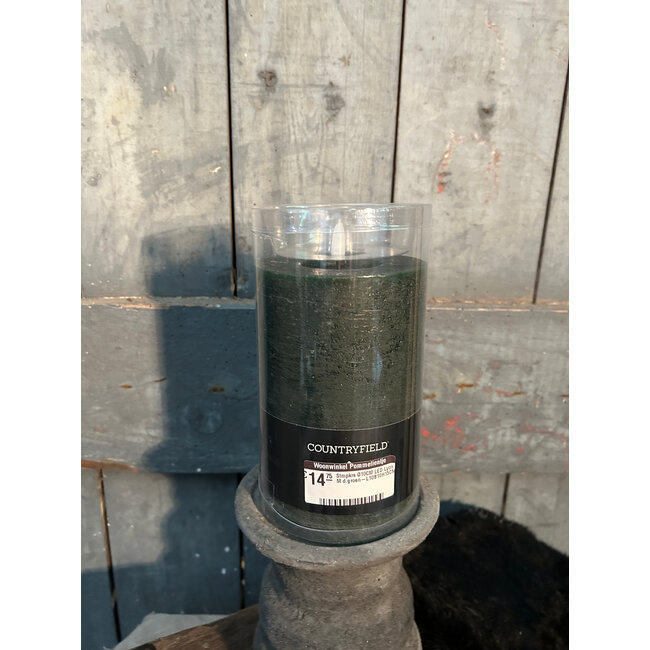 Countryfield Stmpkrs Ø10CM LED Lyon M d.groen-L10B10H15CM