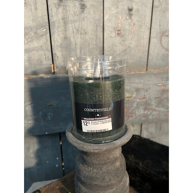 Countryfield # Stmpkrs Ø10CM LED Lyon S d.groen-L10B10H10CM