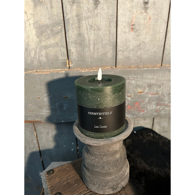 Countryfield # Stmpkrs Ø10CM LED Lyon S d.groen-L10B10H10CM