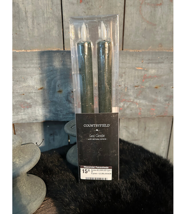 Countryfield # Dnrkrs Ø2,2CM LED Lyon L s2 d.groen-L2,2B2,2H24CM
