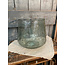 Countryfield # Vaas - bubbelglas - taps - ca. 30 x 30 x 25 cm
