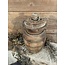# Mix - Houten pot met deksel - 17 x 32 cm - per stuk - kleur kan iets afwijken