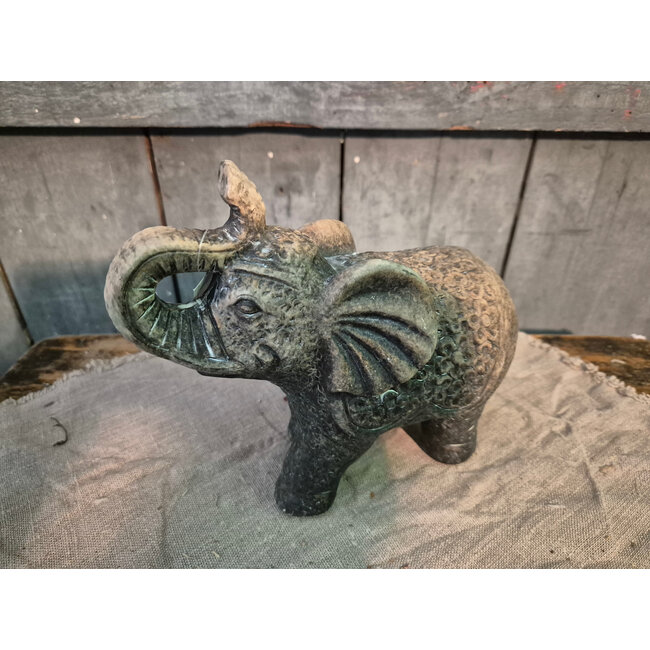Countryfield # Olifant S - aardewerk - 19 x9x17cm