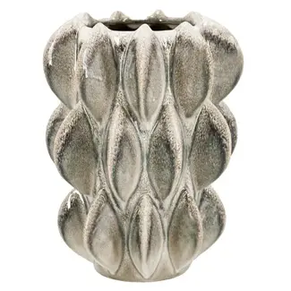# Aardewerk vaas disc - 22 x 30 cm