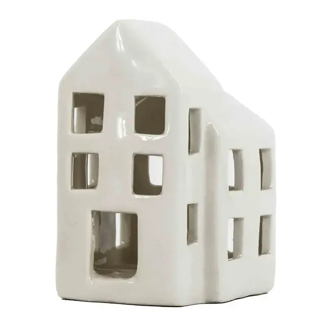 Huisje keramiek met LED