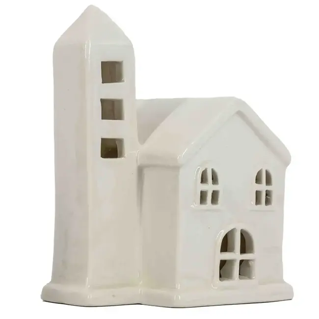 Kerk keramiek met LED