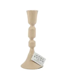 Kaarsenstandaard sand - 7 x 16 cm
