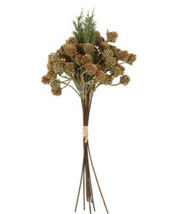 Countryfield Kunstbundel Ilex Serrata geel-L44B15H19CM