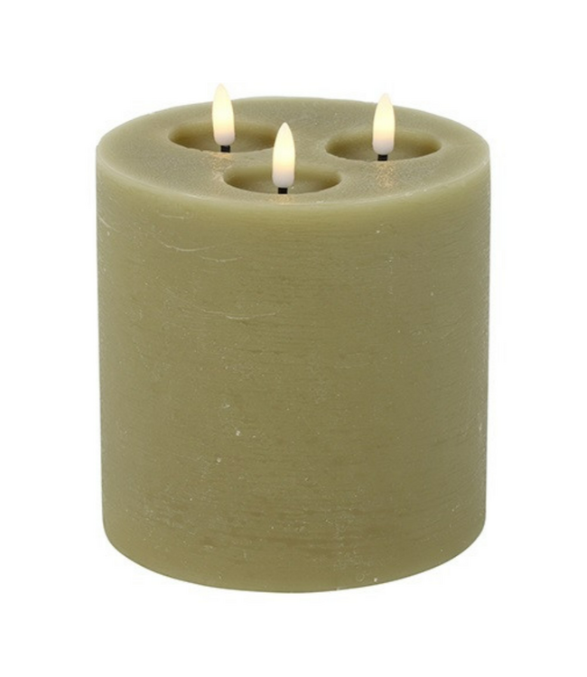 Countryfield # Stompkaars Ø15CM LED ro Lyon L beige-L15B15H17,5CM