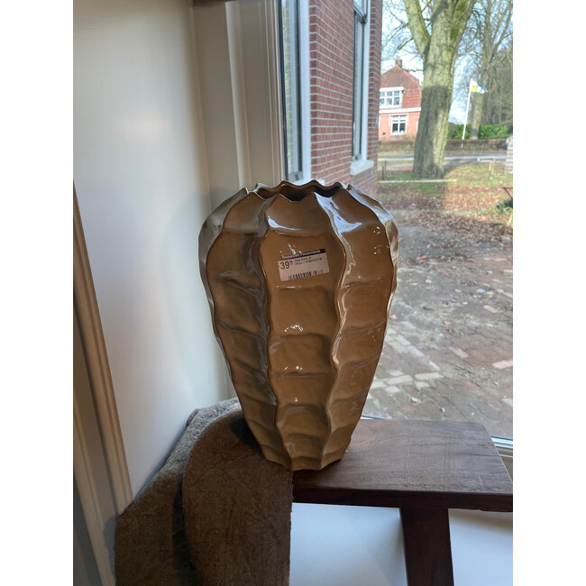 Countryfield wordt niet verzonden - Vaas Rialto M beige-L25B25H37CM