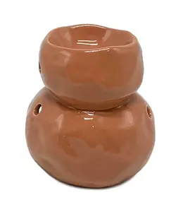 Aardewerk brander Stone sandstone 	9.8x9.1x10.5cm