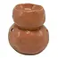 # Aardewerk brander Stone sandstone 	9.8x9.1x10.5cm