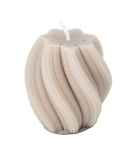 Stompkaars soya twist beige - 5,5x5,5x5,5cm
