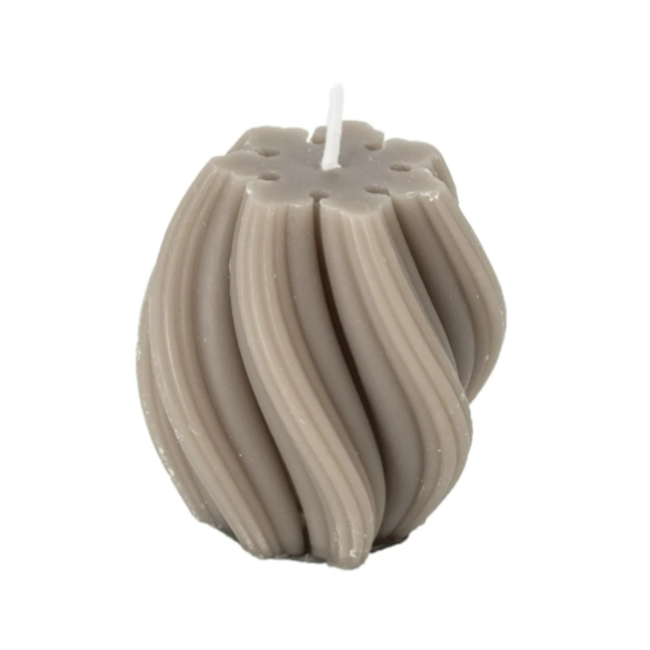 Stompkaars soya twist taupe - 5,5x5,5x5,5cm