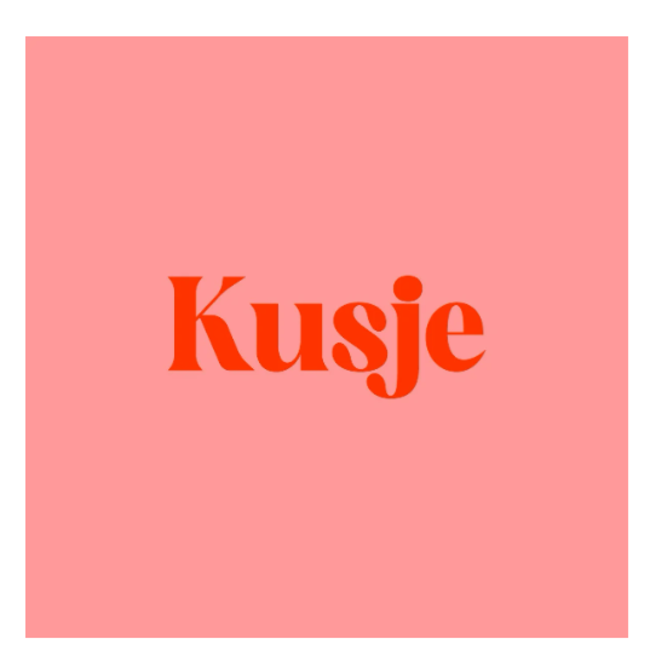 Tegeltje kusje - 10,5x10,5x0,5cm