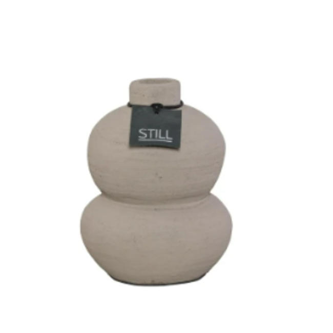 Still 46001 - Bottle Gourd Vase Taupe - Ca. 17 L x 17 B x 22 H cm