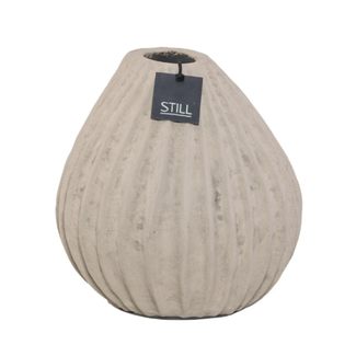 Still 46014 - Vase Fan L Taupe - 	Ca. 30 L x 30 B x 30 H cm