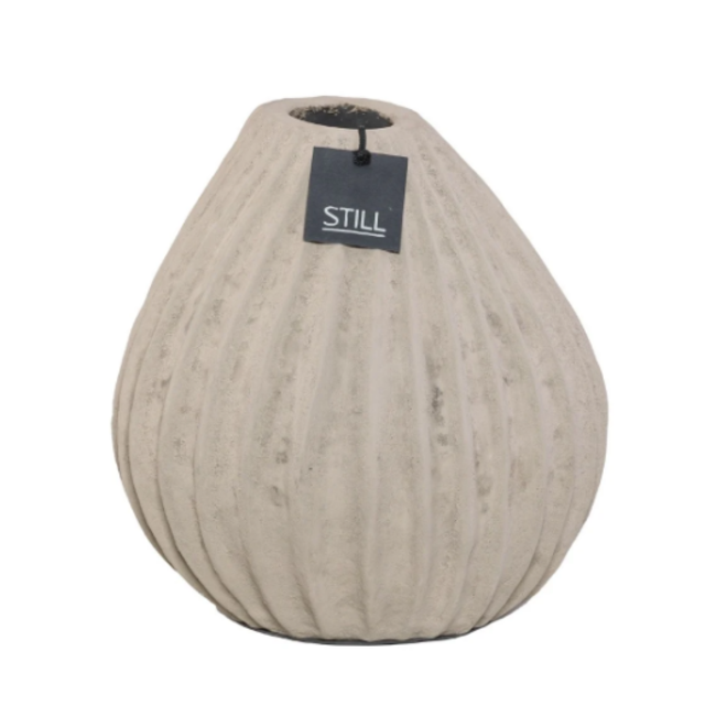 Still 46014 - Vase Fan L Taupe - 	Ca. 30 L x 30 B x 30 H cm