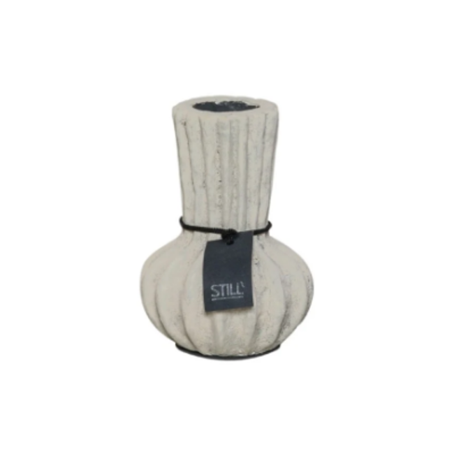 Still 47021 - Bol Vase Fan M Beige - 	Ca. 10 L x 10 B x 14 H cm