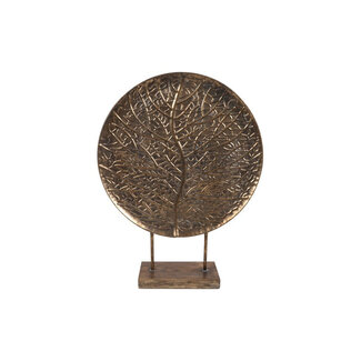 Ornament rh Lasey S brons-L35B12H46,5CM
