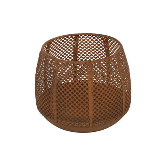 Theelichth ro Elvira M roest-L16B16H13CM