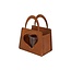 Kandelaar hart Bag S roest-L12B7,5H18CM