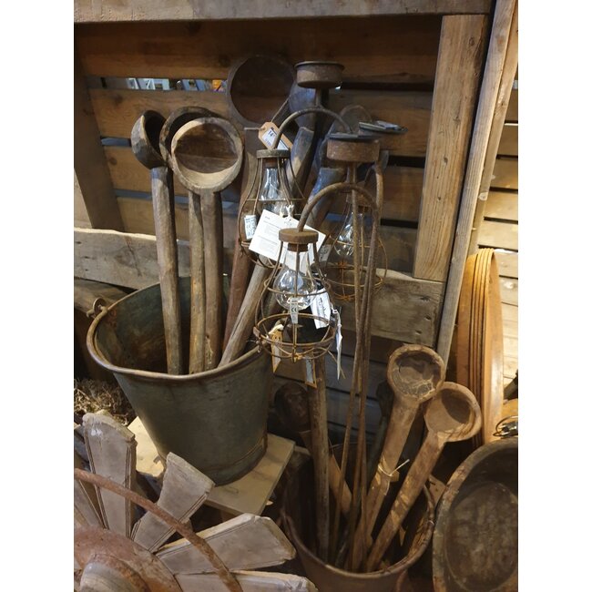 # Solarlamp steker LED ro Lomax roest-L16,5B11,5H90CM